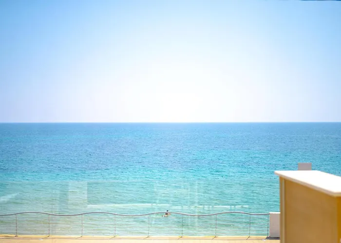 Luxury Appartments In The Villa Sun Located In Avola On Front Of The Sea At 200 Meters About From The Beach With Terrace Of 35 Square Meters With Wonderful Seaview