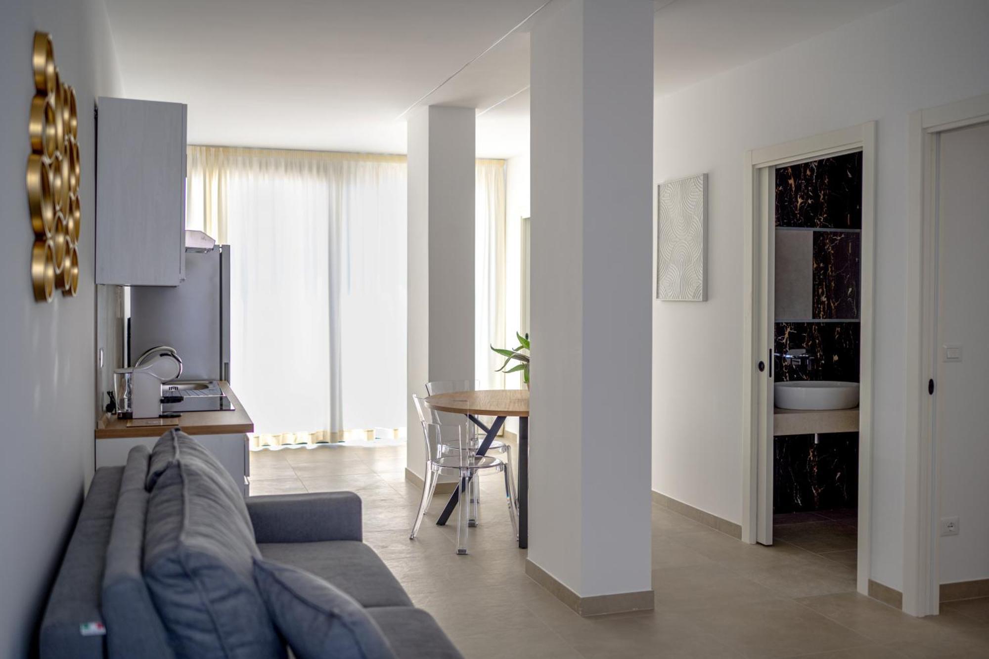 Luxury Appartments In The Sun Located In On Front Of The Sea At 200 Meters About From The With Terrace Of 35 Square Meters With Wonderful Seaview
